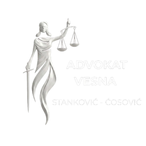 advokat vesna stankovic cosovic logo bijeli